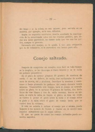 Conejo salteado