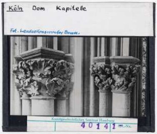 Köln: Dom, Kapitelle
