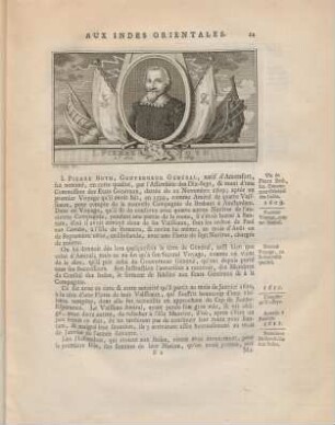 I. Pierre Both, gouverneur général, ...