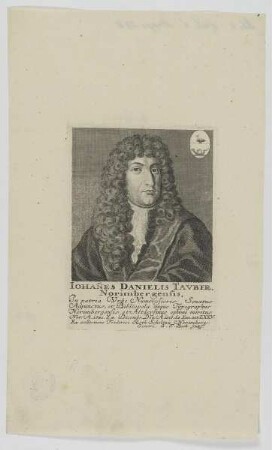 Bildnis des Iohannes Danielis Tavber