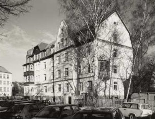 Mittweida, Wohnhaus : Mittweida, Wohnhaus, Am Schwanenteich 12, 1924, Straßenansicht