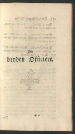Die beyden Officiere
