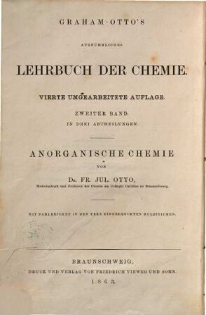 Ausführliches Lehrbuch der anorganischen Chemie. 3