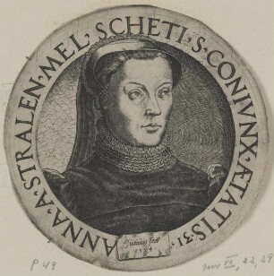 Bildnis der Anna Schetus, geb. a Stralen