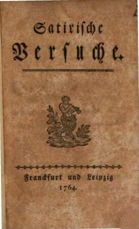 Satirische Versuche