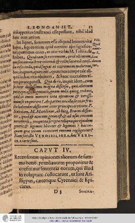 Liber I. Caput IV.