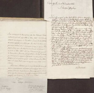 Georg Christoph von Drechsel an Unbekannt (Gießen)