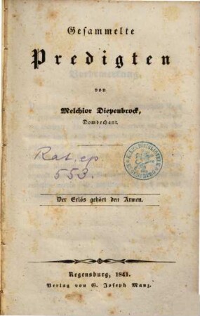 Gesammelte Predigten