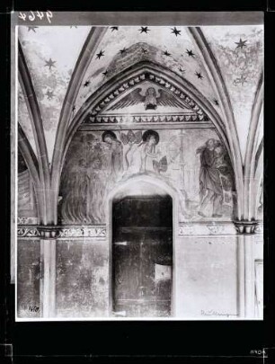 Marienkirche; südliche Sakristei, Wandmalerei, Martyrium der Heiligen Katharina