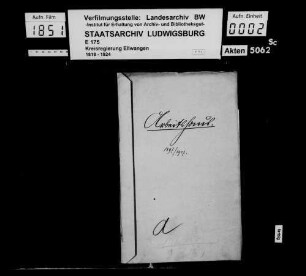 Verzeichnisse über Einweisungen in Arbeitshäuser, angelegt am 1.1.1897, fortgeführt bis 29.3.1924