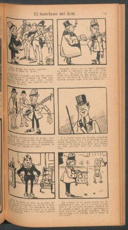 El huérfano del arte - [Cómic]