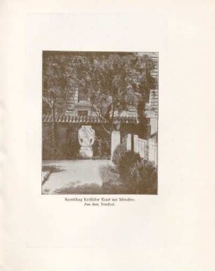 Ausstellung kirchlicher Kunst aus Schwaben. Aus dem Friedhof