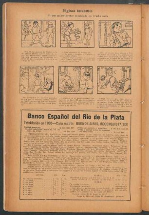 Páginas infantiles : El que quiere probar demasiado no prueba nada