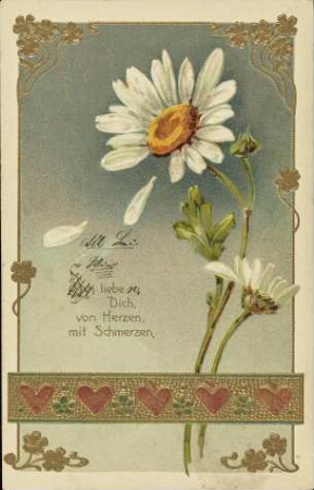 Ich liebe Dich, von Herzen, mit Schmerzen.