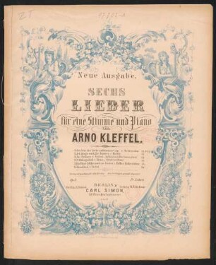 1: Im Arm der Liebe schlummre ein : op. 2