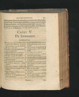 Caput V. De Iuramento.