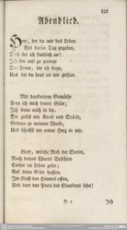 Abendlied