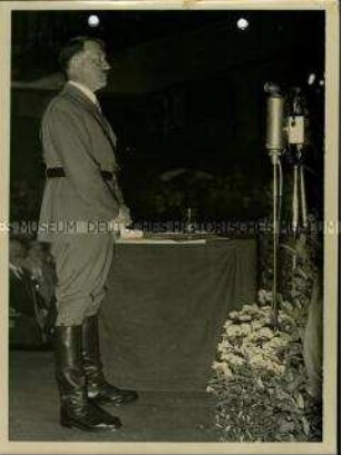 Rede Adolf Hitlers im Sportpalast zur Reichstagswahl 1933