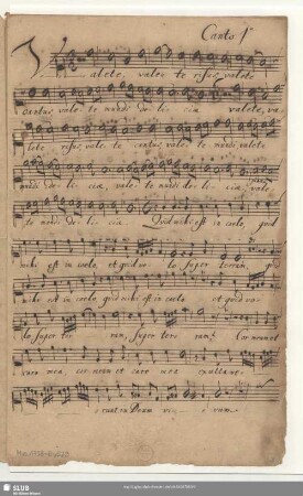Canto 1[m]o.