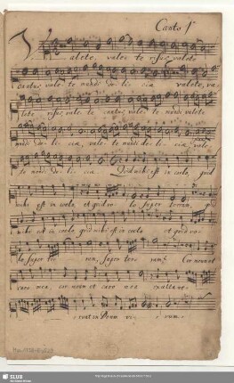 Canto 1[m]o.