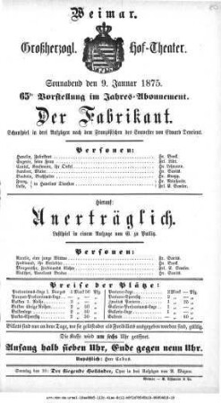 Der Fabrikant