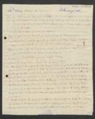 Brief von Christian Friedrich Schwägrichen an Jeunet Duval