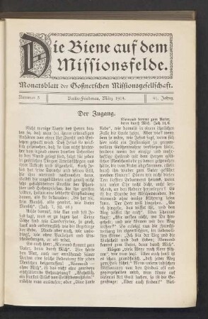 Nummer 3. März 1914