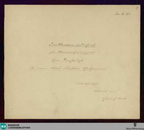 4 Songs - Don Mus.Ms. 201 : Coro