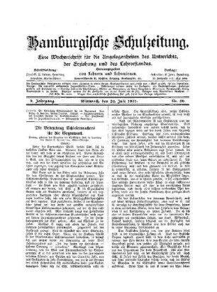 Die Bedeutung Schleiermachers für die Gegenwart : (Schluß)
