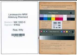 Entnazifizierung Willy Rost, geb. 30.11.1911 (Tankwart)