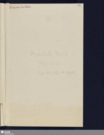Nr. 172-172a. Rietschel, Ernst