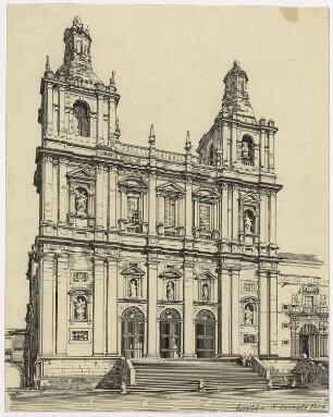 S. Vicente de Fóra zu Lissabon, Westfront
