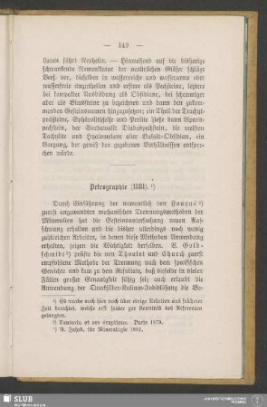 Petrographie (1881)
