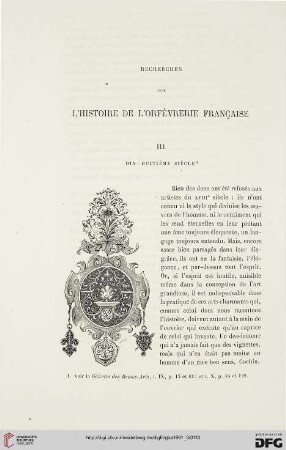 11: Recherches sur l'histoire de l'orfèvrerie française, [5]