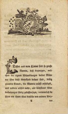 Beytrag zur Geschichte der Kribelkrankheit im Jahre 1770
