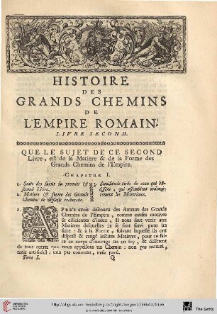 Livre second