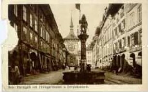 Ansicht der Marktgasse in Bern