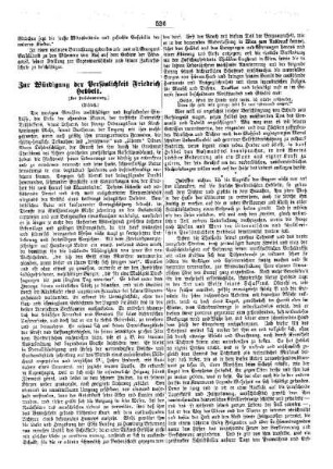 Zur Würdigung der Persönlichkeit Friedrich Hebbels : (Schluß)