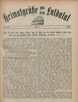 29.1917: Heimatgrüße aus dem Fuldatal