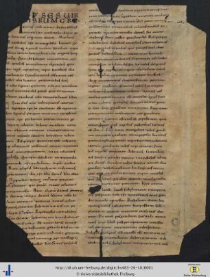 Homilia in initium evangelii sancti Matthaei.