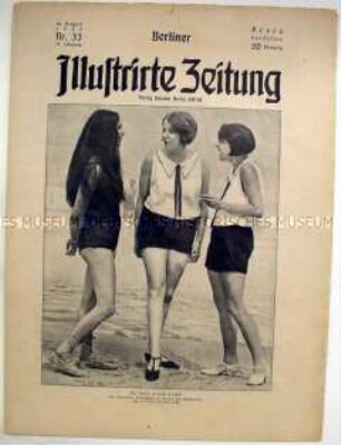 Wochenzeitschrift "Berliner Illustrirte Zeitung" u.a. über das Elend vertriebener Deutscher aus Schlesien