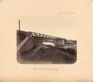 Schlesische Gebirgsbahn. Boberbrücke, Wernersdorf: Ansicht