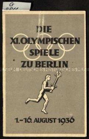 Nationalsozialistische Propagandaschrift über die Olympischen Sommerspiele in Berlin 1936