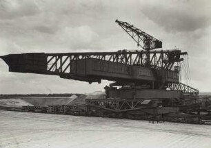Braunkohle, Brieske-Ost, Franz Mehring, Große Abraumförderbrücke, Riesenbagger