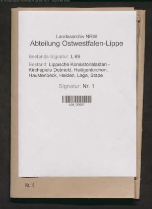 Schwesternkloster zu Detmold