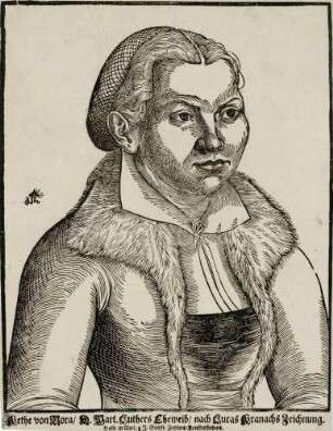 Bildnis Katharina von Bora, Frau Martin Luthers