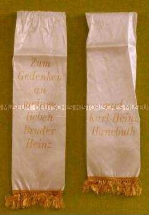 Kranzschleife (zweiteilig)
