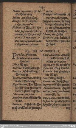 122. De Ponderibus