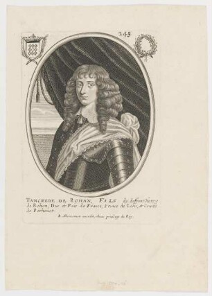 Bildnis des Tancrede de Rohan
