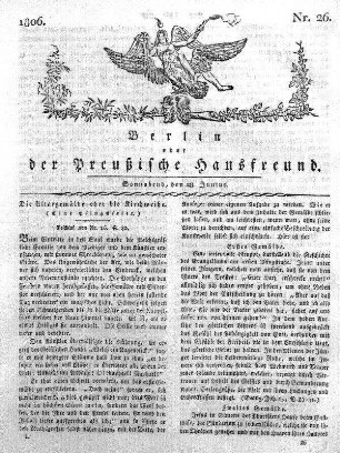 Nr. 26., 28. Junius 1806